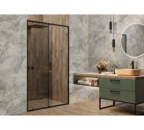 Керамогранит New Trend 60120QUA31P Quartz 60x120 серый полированный под камень