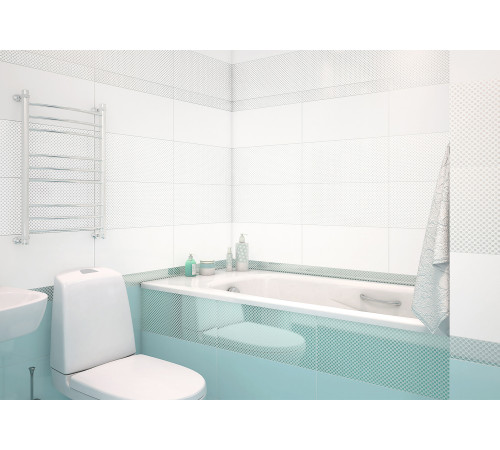 Плитка настенная Luster Celeste WT9LST06 249x500x7.5 Глянцевая