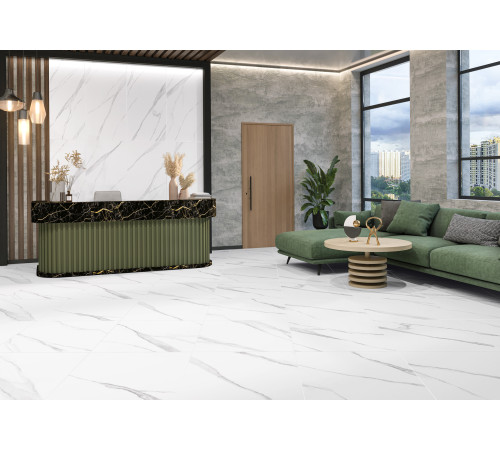 Керамогранит Delacora D120238M Life Cement Graphite 60x120 графит матовый / противоскользящий под цемент