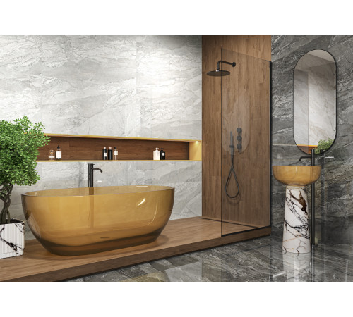 Керамогранит LCM 60120INL18P Mineral Taup 60x120 коричневый полированный под камень