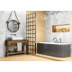 Керамогранит Delacora 60120MIT25 Misty Dark Sugar 60x120 графит лаппатированный под бетон