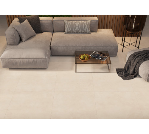Керамогранит Alma Ceramica GFU6060MUR04R Mural 60x60 бежевый глазурованный матовый / противоскользящий под бетон