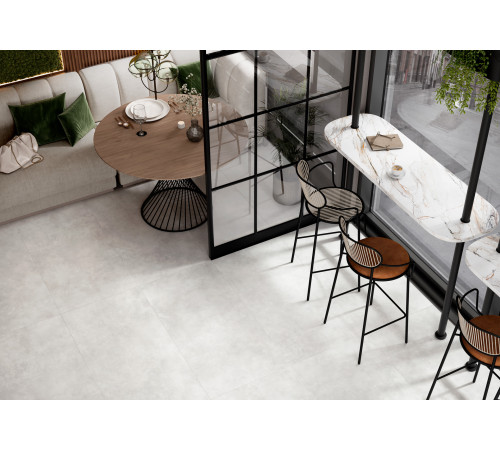 Керамогранит Alma Ceramica GFU6060MUR04R Mural 60x60 бежевый глазурованный матовый / противоскользящий под бетон