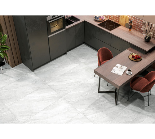 Керамогранит Alma Ceramica GFU6060NXT00R Nexstone Sugar 60x60 светло-серый сахарный / противоскользящий под камень