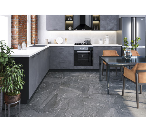 Керамогранит Alma Ceramica GFU6060NXT00R Nexstone Sugar 60x60 светло-серый сахарный / противоскользящий под камень