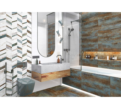 Бордюр Metallic Glossy Gold BWM71MET808 12x740x9 Глянцевая