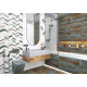 Бордюр Metallic Glossy Gold BWM71MET808 12x740x9 Глянцевая