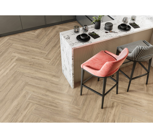 Керамогранит Delacora GP2090REL11R Realwood Beige Sugar 20x90 бежевый рельефный под дерево