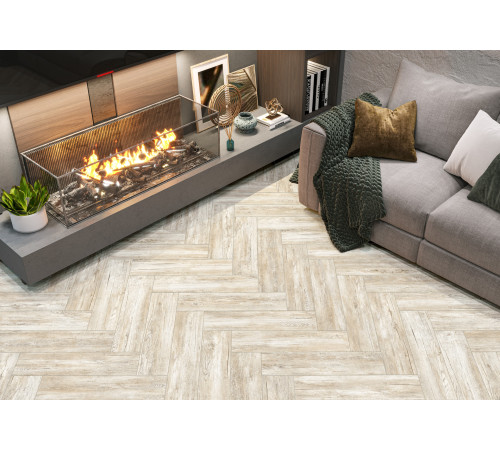 Керамогранит New Trend GP1560CHL11 Chalet Beige 15.1x60.2 бежевый матовый / рельефный под дерево