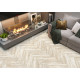 Керамогранит New Trend GP1560CHL11 Chalet Beige 15.1x60.2 бежевый матовый / рельефный под дерево