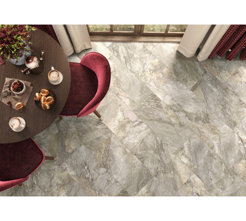 Керамогранит Delacora D30004M Slate Gray 30x60 серый матовый карвинг под камень