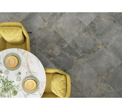 Керамогранит Delacora D30007M Stoncrete Copper 30x60 коричневый матовый карвинг под камень