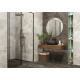 Керамогранит Delacora D30007M Stoncrete Copper 30x60 коричневый матовый карвинг под камень