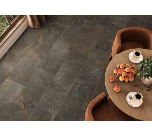 Керамогранит Delacora D30007M Stoncrete Copper 30x60 коричневый матовый карвинг под камень