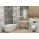 Керамогранит Delacora D30007M Stoncrete Copper 30x60 коричневый матовый карвинг под камень