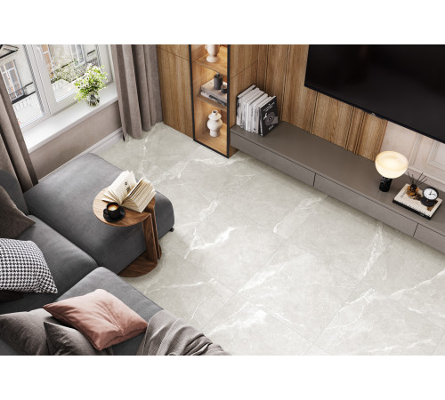 Керамогранит Artkera Group GP6060TIA00M Титаниум белый / Titanium White 60×60