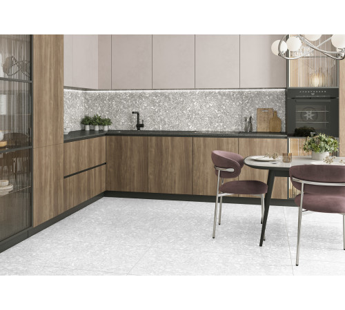 Керамогранит Delacora D12041M Turin Light 60x120 светло-серый матовый под камень