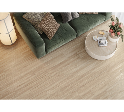 Керамогранит Delacora GP2090DEN05R Wooden Gris 20x90 серый матовый рельефный под дерево