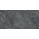 Керамогранит LCM 60120AJA99M Ajax Black 60x120 черный глазурованный матовый / карвинг под камень