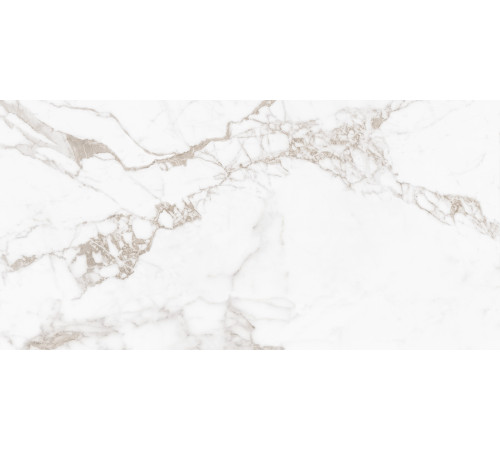 Керамогранит New Trend 60120ARS01P Calacatta Arabesque 60x120 белый полированный под мрамор
