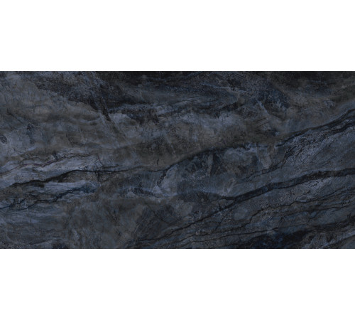 Керамогранит LCM 60120CBL23HG Cuba Blue 60x120 синий суперполированный под камень