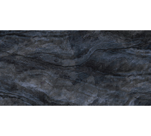 Керамогранит LCM 60120CBL23HG Cuba Blue 60x120 синий суперполированный под камень