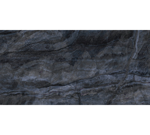 Керамогранит LCM 60120CBL23HG Cuba Blue 60x120 синий суперполированный под камень