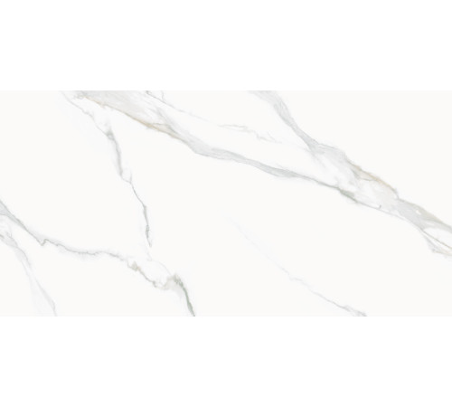 Керамогранит Delacora 60120CMI15 Calacatta Milazzo Sugar 60x120 белый лаппатированный под мрамор