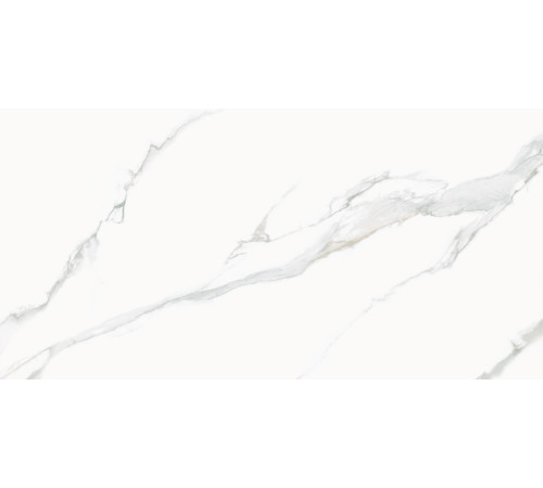 Керамогранит Delacora 60120CMI15 Calacatta Milazzo Sugar 60x120 белый лаппатированный под мрамор