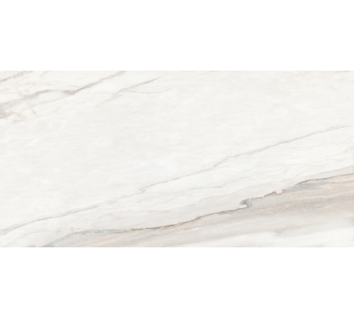 Керамогранит Delacora 60120CMN01 Calacatta Monsoon Sugar 60x120 белый лаппатированный под мрамор