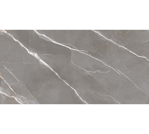 Керамогранит New Trend 60120ESE25P Essential Graphite 60x120 серый полированный под мрамор