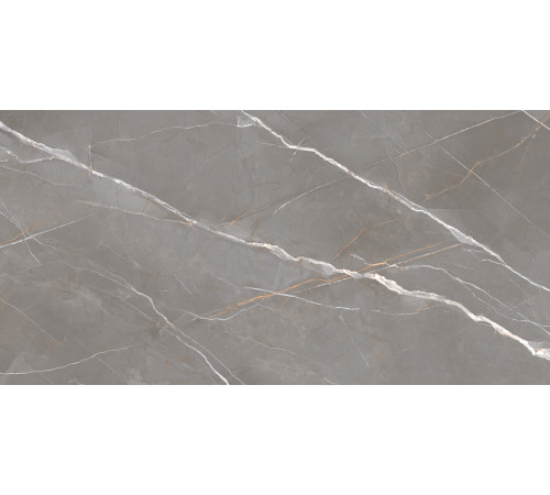 Керамогранит New Trend 60120ESE25P Essential Graphite 60x120 серый полированный под мрамор