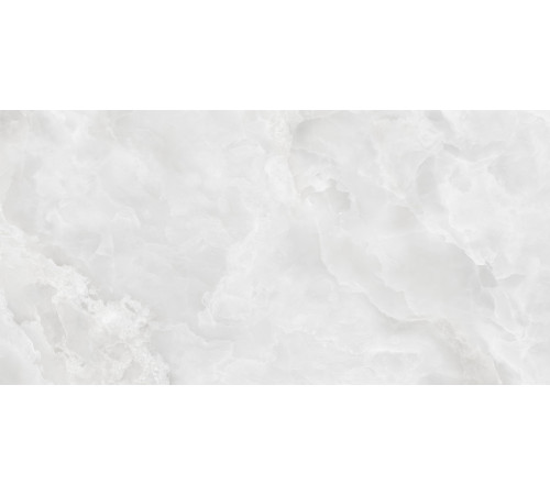 Керамогранит New Trend 60120ETR00P Onice Vetro Light 60x120 светло-серый полированный под оникс