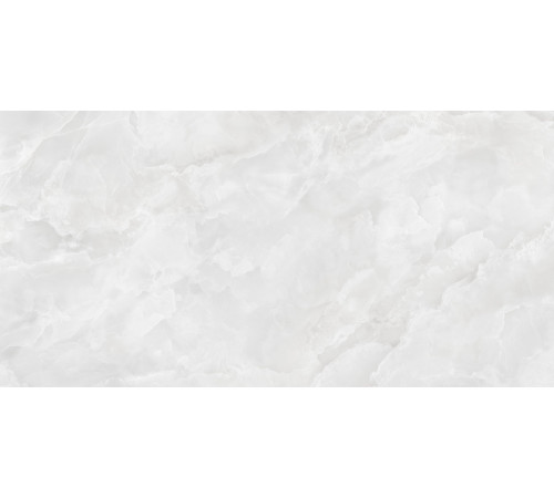 Керамогранит New Trend 60120ETR00P Onice Vetro Light 60x120 светло-серый полированный под оникс