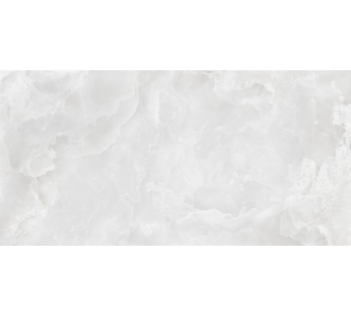 Керамогранит New Trend 60120ETR00P Onice Vetro Light 60x120 светло-серый полированный под оникс