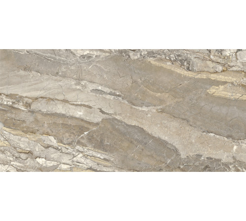 Керамогранит LCM 60120INL18P Mineral Taup 60x120 коричневый полированный под камень