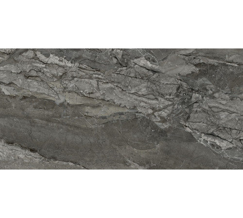 Керамогранит LCM 60120INL25P Mineral Graphite 60x120 графит полированный под камень