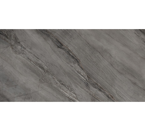 Керамогранит LCM 60120MAE25P Marmorise Graphite 60x120 графит полированный под камень