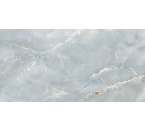 Керамогранит Delacora 60120ONB06 Onyx Breez Sugar 60x120 голубой лаппатированный под оникс