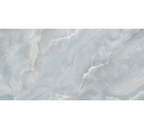 Керамогранит Delacora 60120ONB06 Onyx Breez Sugar 60x120 голубой лаппатированный под оникс