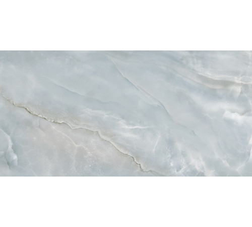 Керамогранит Delacora 60120ONB06 Onyx Breez Sugar 60x120 голубой лаппатированный под оникс