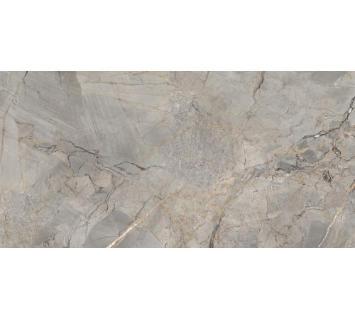Керамогранит New Trend 60120QUA31P Quartz 60x120 серый полированный под камень