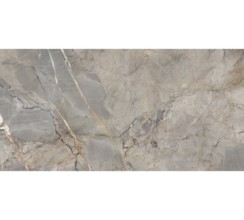 Керамогранит New Trend 60120QUA31P Quartz 60x120 серый полированный под камень