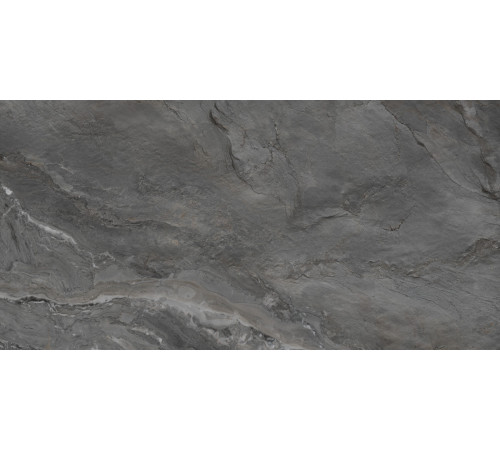 Керамогранит LCM 60120RGE25M Argenta Graphite 60x120 графит глазурованный матовый / карвинг под камень