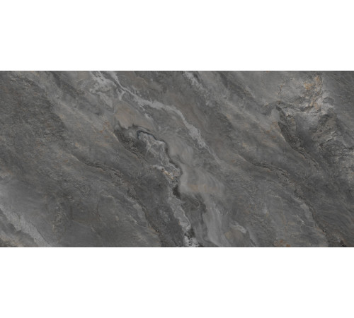 Керамогранит LCM 60120RGE25M Argenta Graphite 60x120 графит глазурованный матовый / карвинг под камень