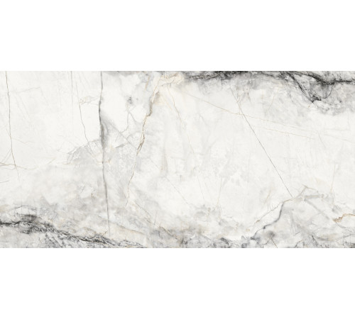 Керамогранит Delacora 60120TEE15 Tenerife Sugar 60x120 белый /серый лаппатированный под мрамор
