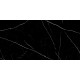 Керамогранит LCM 60120TWN99HG Twinstone Black 60x120 черный суперполированный под мрамор