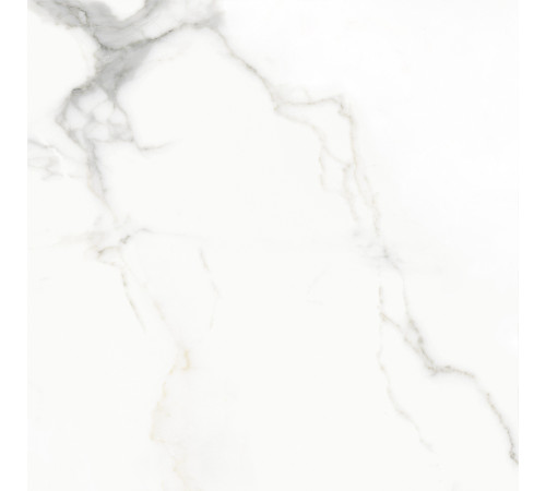 Керамогранит Delacora 6060CLL15 Calacatta Lincoln Sugar 60x60 белый лаппатированный под мрамор
