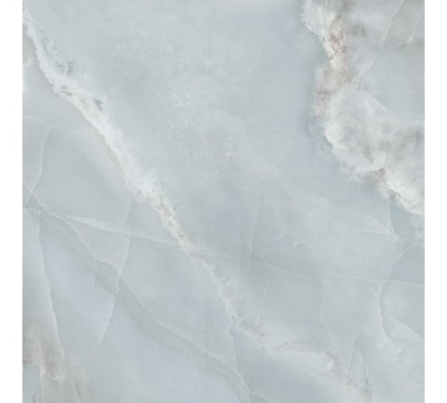Керамогранит Delacora 6060ONB06 Onyx Breez Sugar 60x60 голубой лаппатированный под оникс
