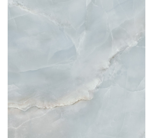 Керамогранит Delacora 6060ONB06 Onyx Breez Sugar 60x60 голубой лаппатированный под оникс